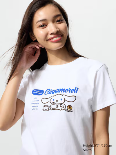 Sanrio characters UT Graphic T-ShirtColor: 00 WHITESize: WOMEN SXXSXSSMLXLXXLCheck my sizeGet hel... | UNIQLO (US)