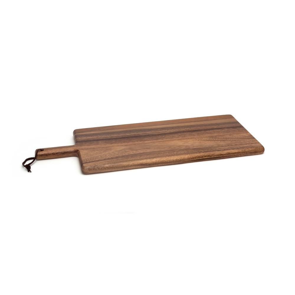Lipper International Lipper Acacia Serving Board, wood | The Home Depot