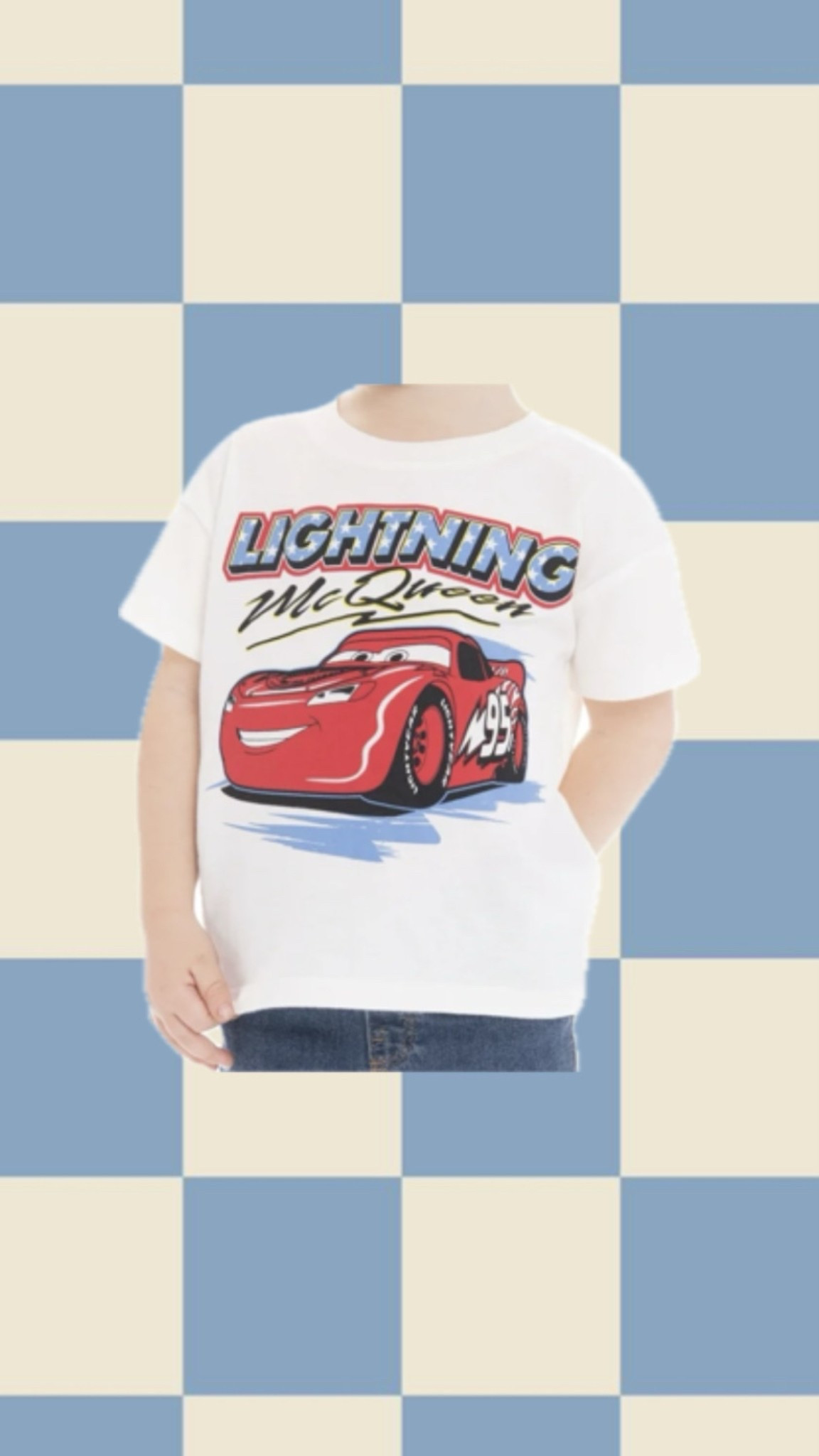 Lightning McQueen Fourth of July tee ⚡️🚘🏁