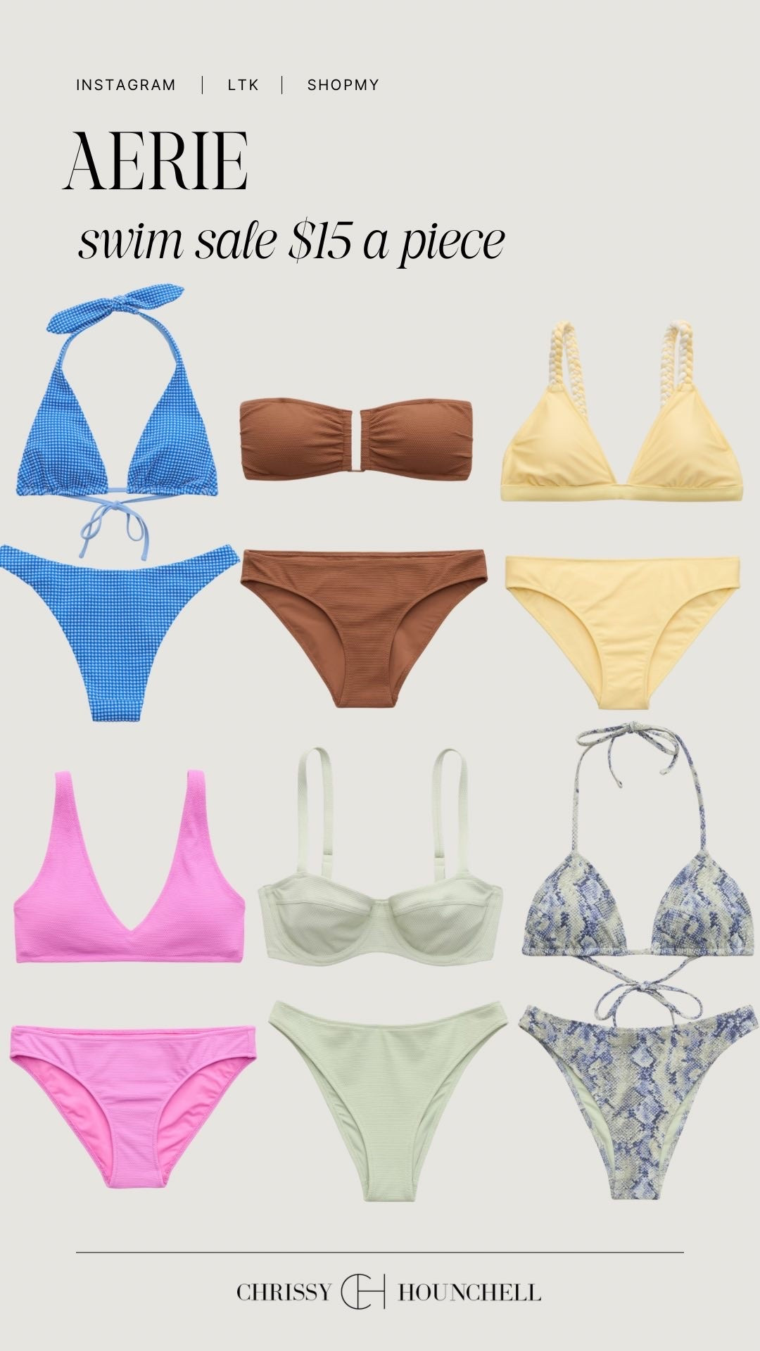 Aerie swim sale $15 each can’t beat it ✨

#Aerie #AerieSwim #SwimSale #AerieSale

#LTKSaleAlert #LTKSwim #LTKootd