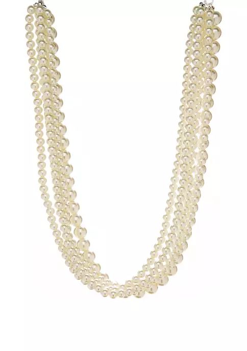 Multi Strand Pearl Necklace | Belk