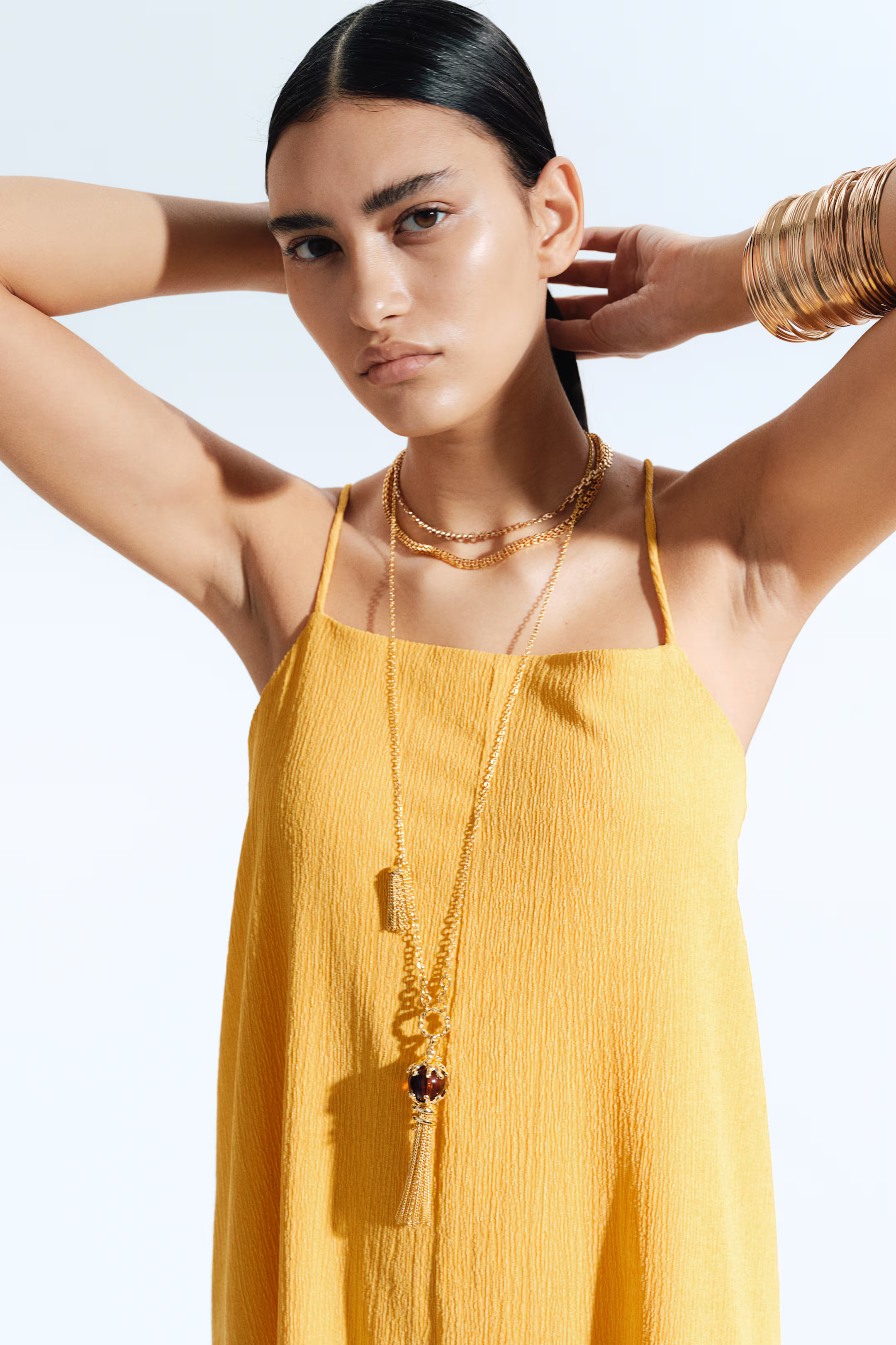 Crinkled Slip Dress | H&M (US + CA)