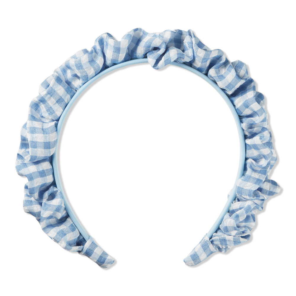 Scunci Summer Social Gingham Ruffle Headband | Ulta