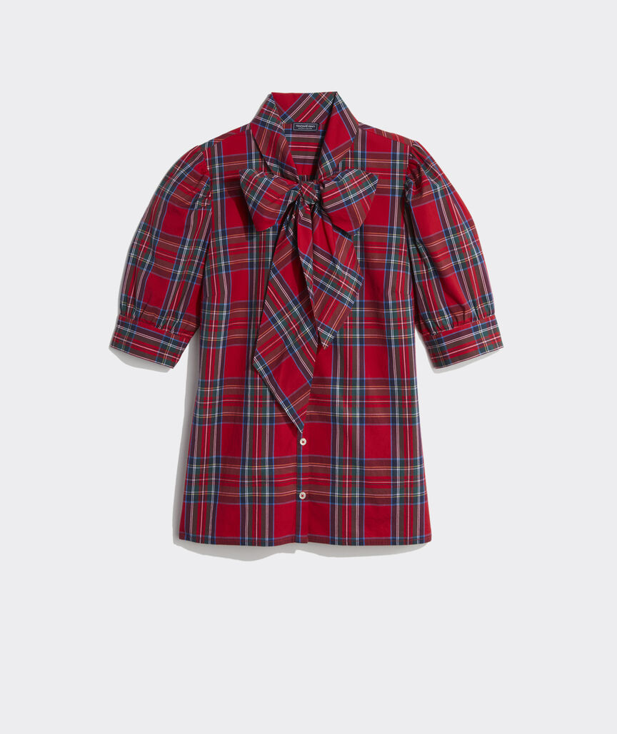 Bow Tie Button-Front Top | vineyard vines