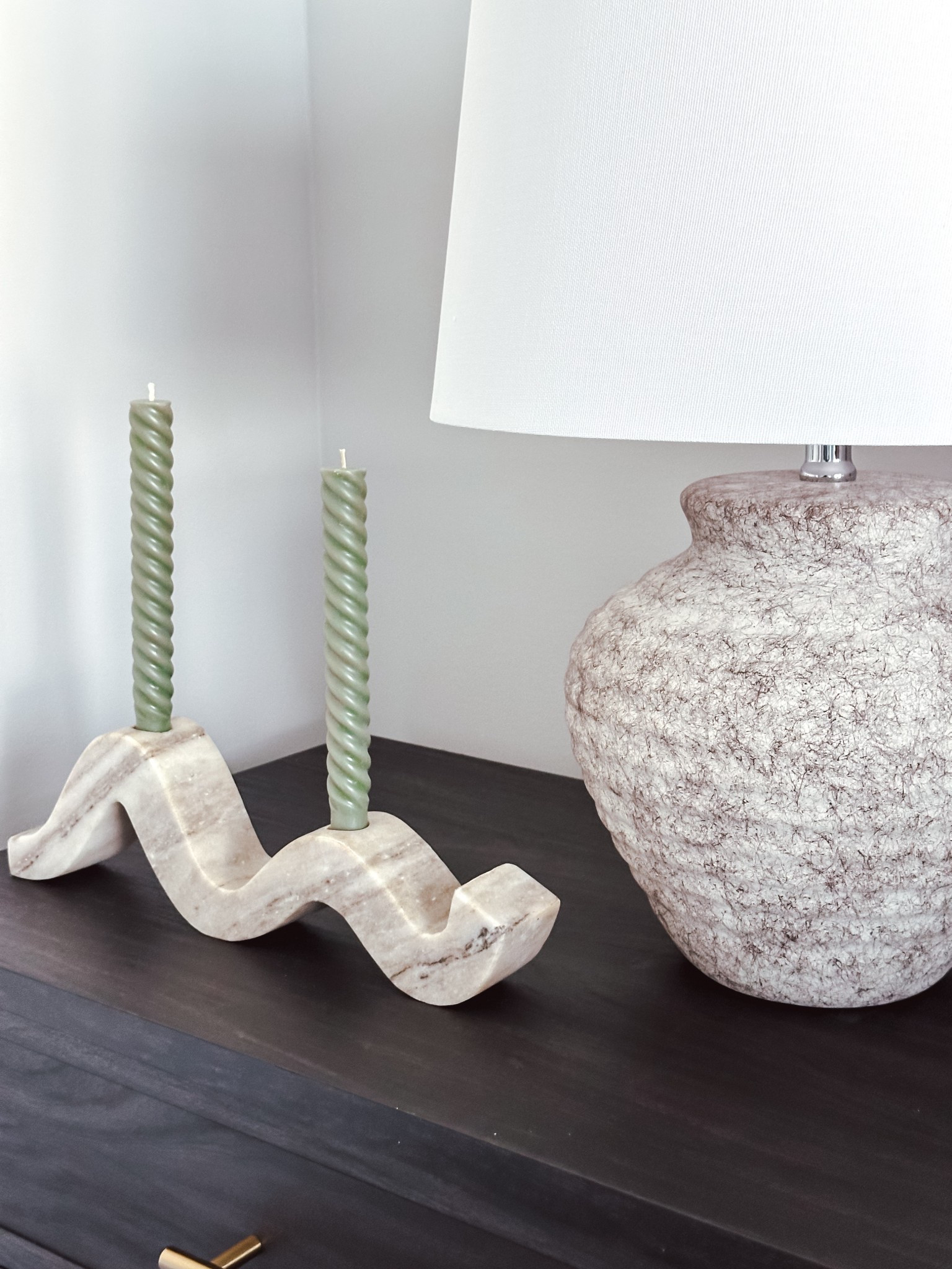 Marble candleholder, organic candleholder, textured lamp, neutral table lampp

#LTKHome #LTKFindsUnder50 #LTKSaleAlert