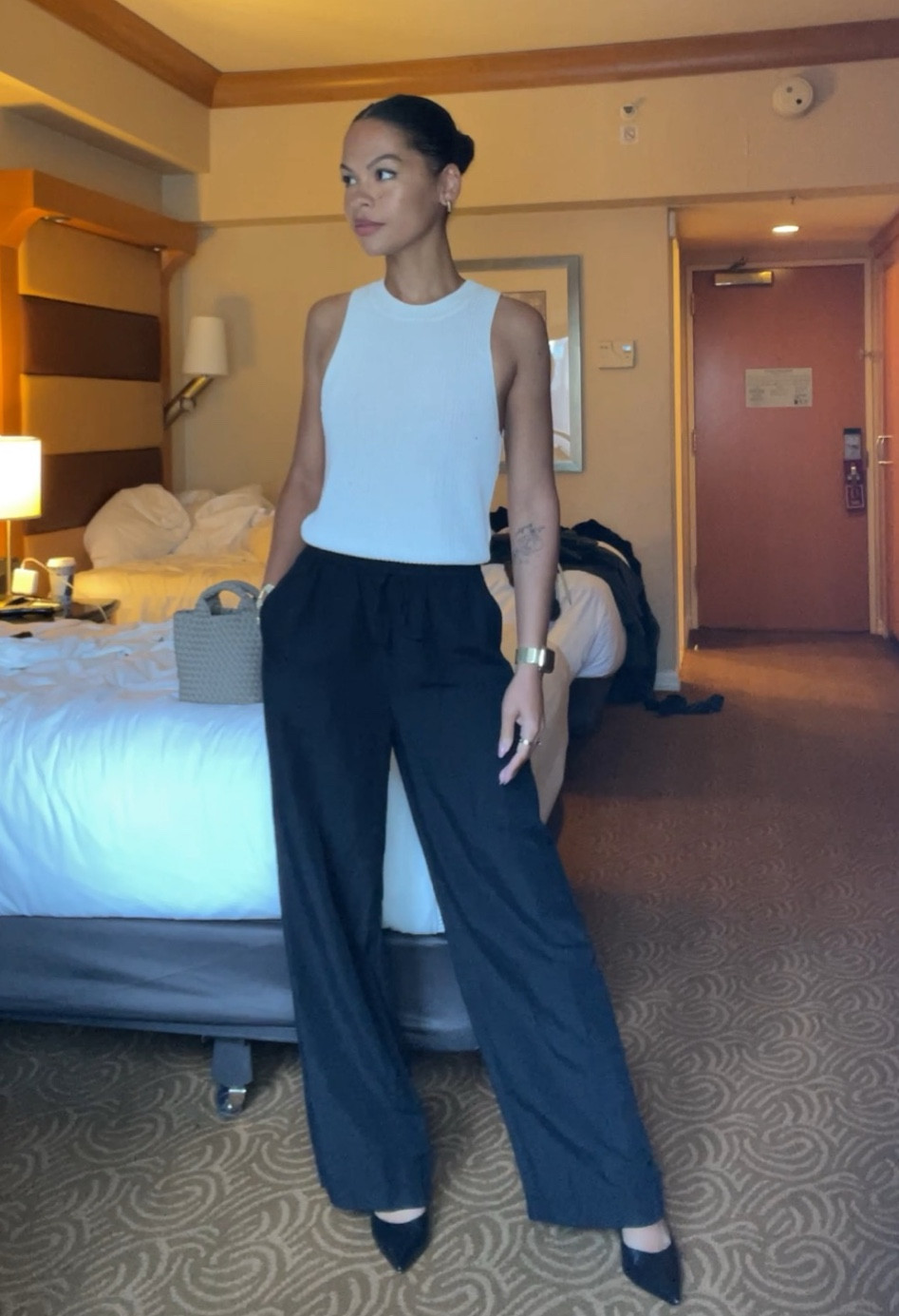 Conference attire work outfit business casual elevated neutrals 

#LTKWorkwear #LTKBacktoSchool