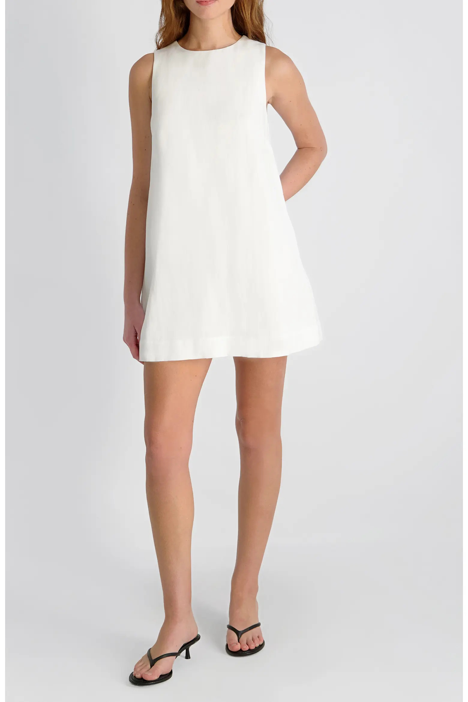 Copper Sleeveless Shift Minidress (Women) | Nordstrom | Nordstrom