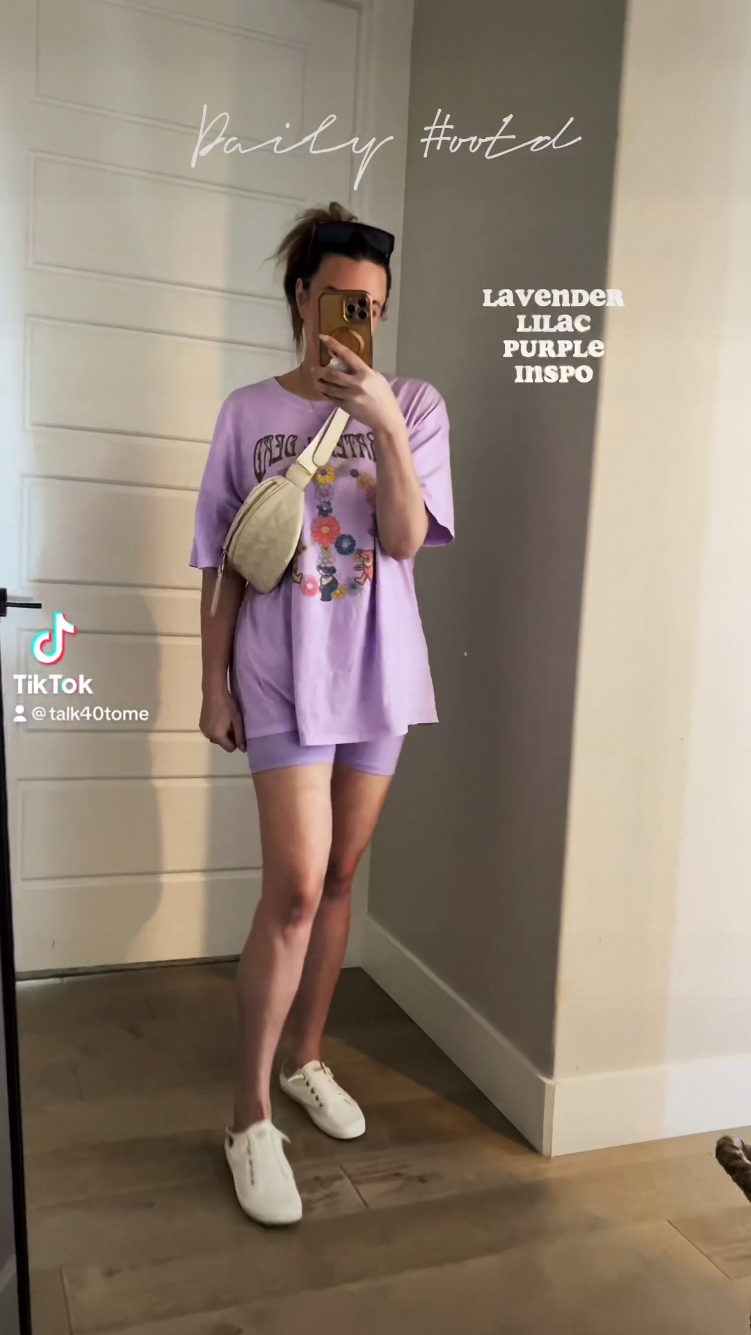 Ace your casual & comfy #ootd game—perfect outfit idea for hot summer days & school drop-offs! Rock those biker shorts for a trendy everyday look—ideal for errands & casual outings. Lavender + Lilac shades & a statement bag make this outfit pop! 

Top: @ae @aerie
Shorts: @amazonfashion 
Bag @amazon 

Follow for non-stop inspo & outfit ideas!  @whatisthedealrandi hey randi blog #bikershortsoutfit #summerstyle #casualfashion #trendyoutfit #comfystyle #amazonoutfit #ootd #outfitinspo #outfitideas #momlife #summeroutfits

#LTKstyletip #LTKSeasonal #LTKFind