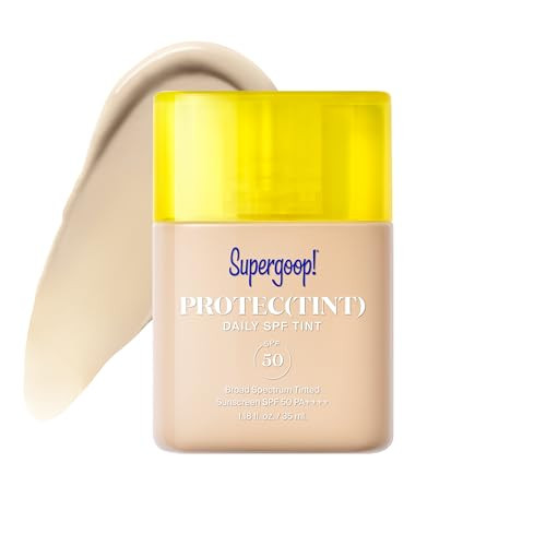 Supergoop! Protec(tint) Daily Skin Tint SPF 50 - 14N - Light, Buildable Coverage for Immediately Smooth, Even-Looking Skin - Natural Finish | Amazon (US)
