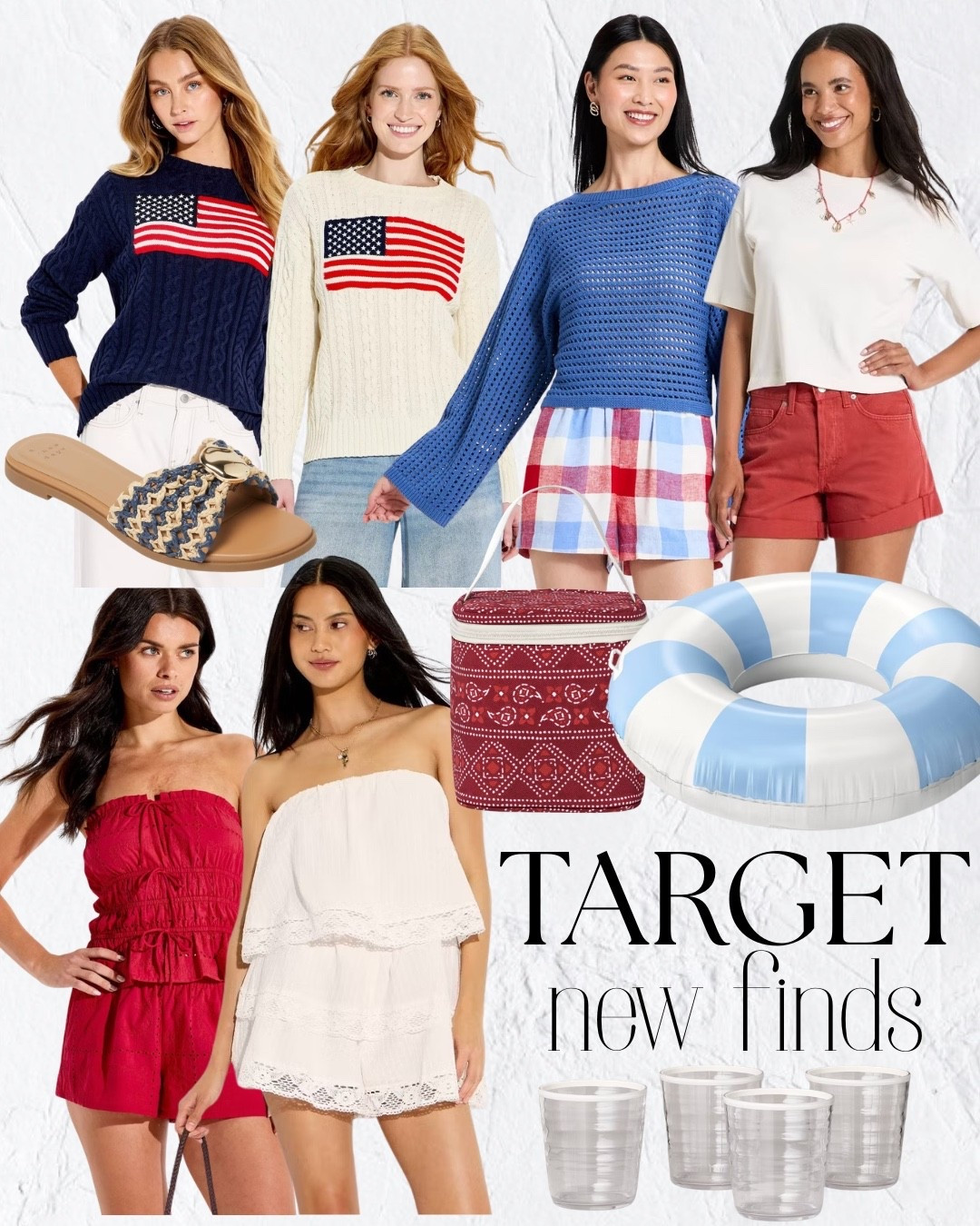New @Target finds! Obsessed with all the red, white & blue 🤍🩵❤️

#LTKSeasonal #LTKSaleAlert #LTKFestival