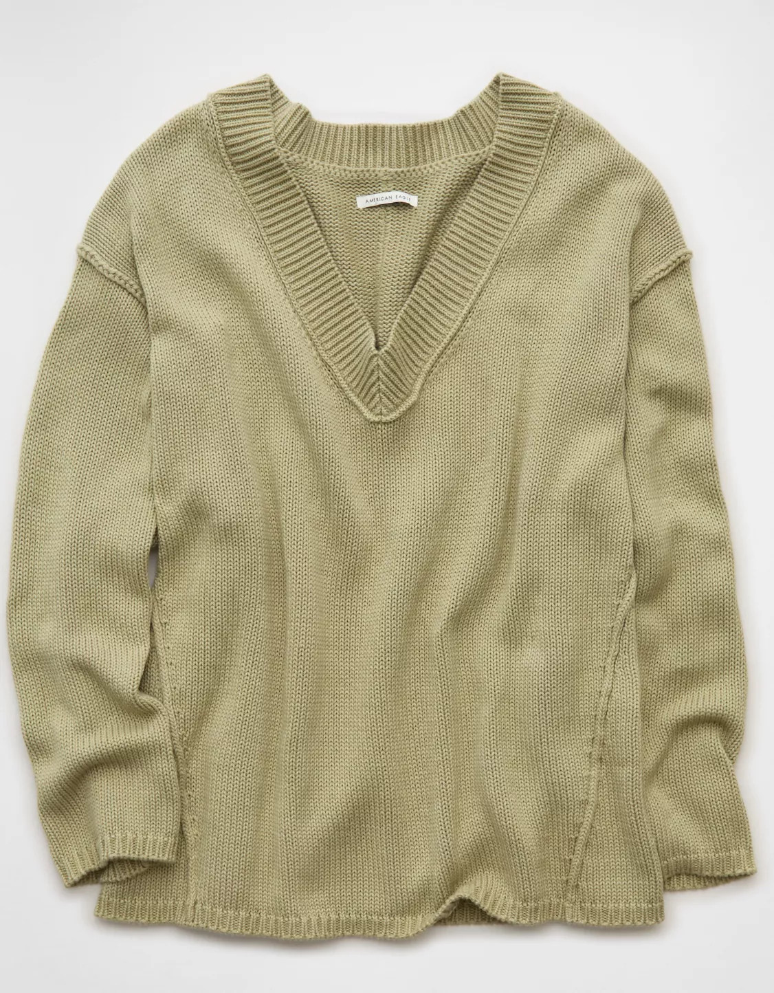 AE Big Hug V-Neck Sweater | American Eagle Outfitters (US & CA)