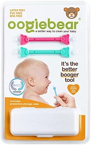 Amazon.com: oogiebear - Nose and Ear Gadget. Safe, Easy Nasal Booger and Ear Cleaner for Newborns... | Amazon (US)