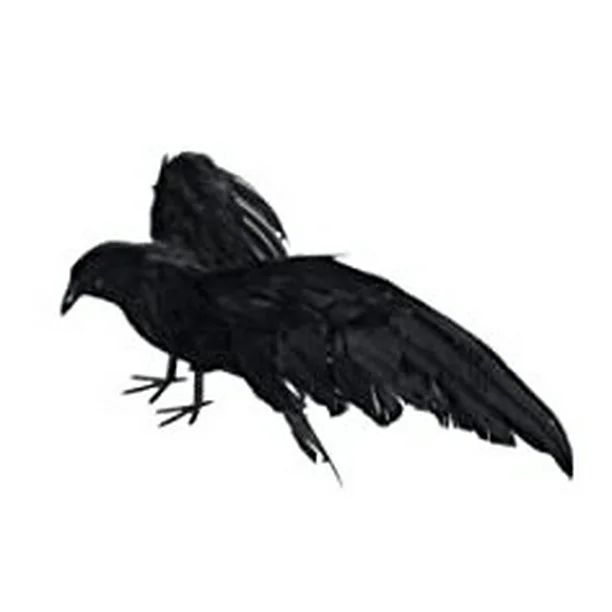 Halloween Artificial Crow, Decorative Prop, Christmas Crafts Creative Home Decoration DIY Holiday... | Walmart (US)