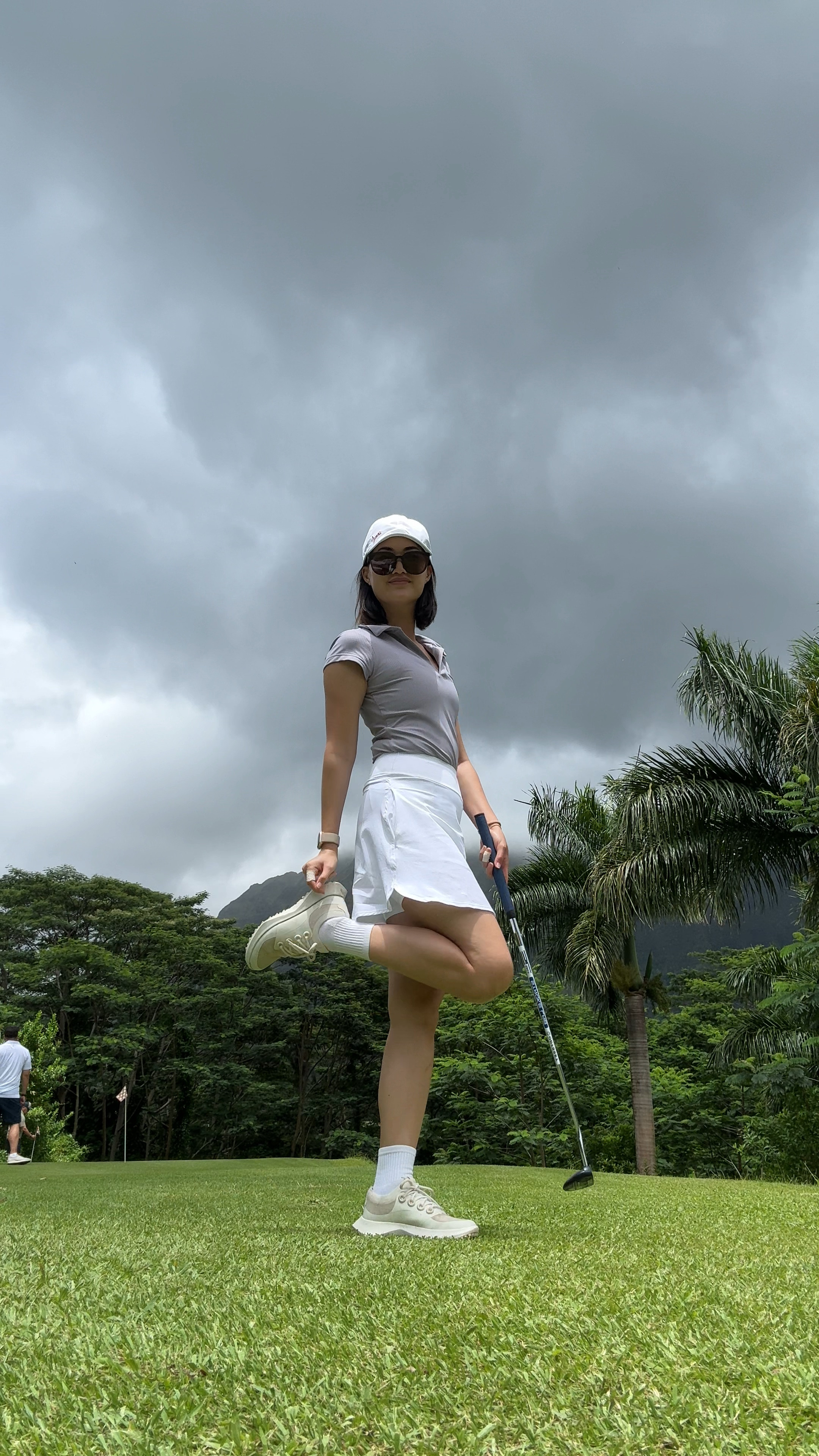 Golf outfit OOTD

Hat: Puma
Shirt: CALIA (runs TTS, wearing XS)
Skirt: Puma (runs TTS, wearing XS)
Shoes: Allbirds (runs TTS, wearing 7.5)

Women’s golf outfit, golf clothes, golf fashion, golf skirt

#LTKFitness #LTKSaleAlert #LTKActive