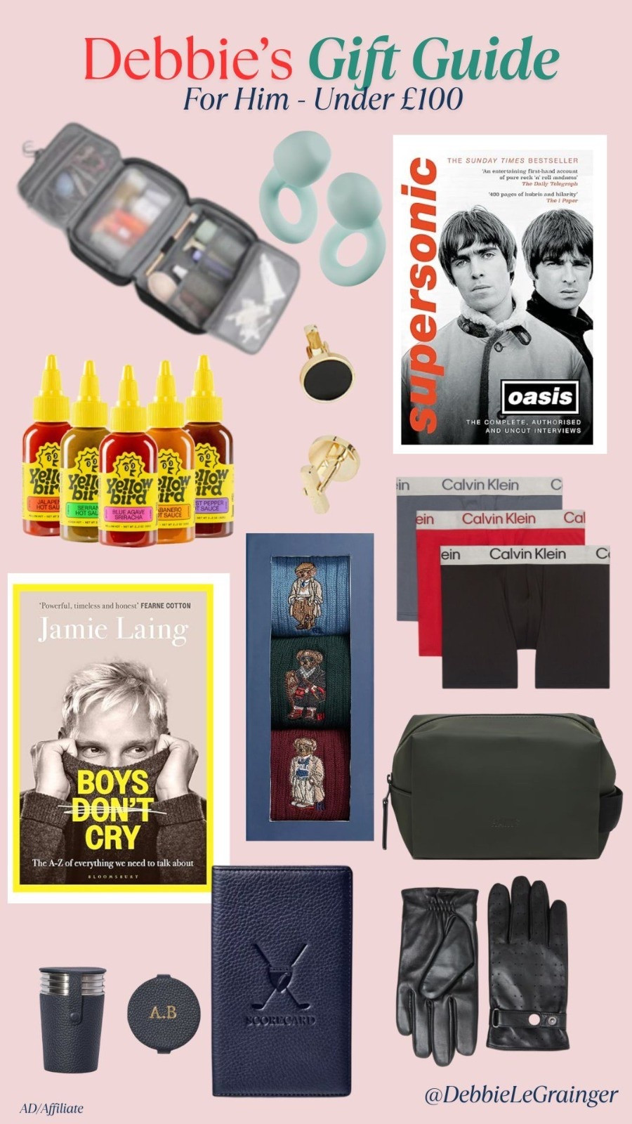  My Christmas Gift Guide - For Him Under £100 

#LTKgiftguide #LTKwinter #LTKfestive