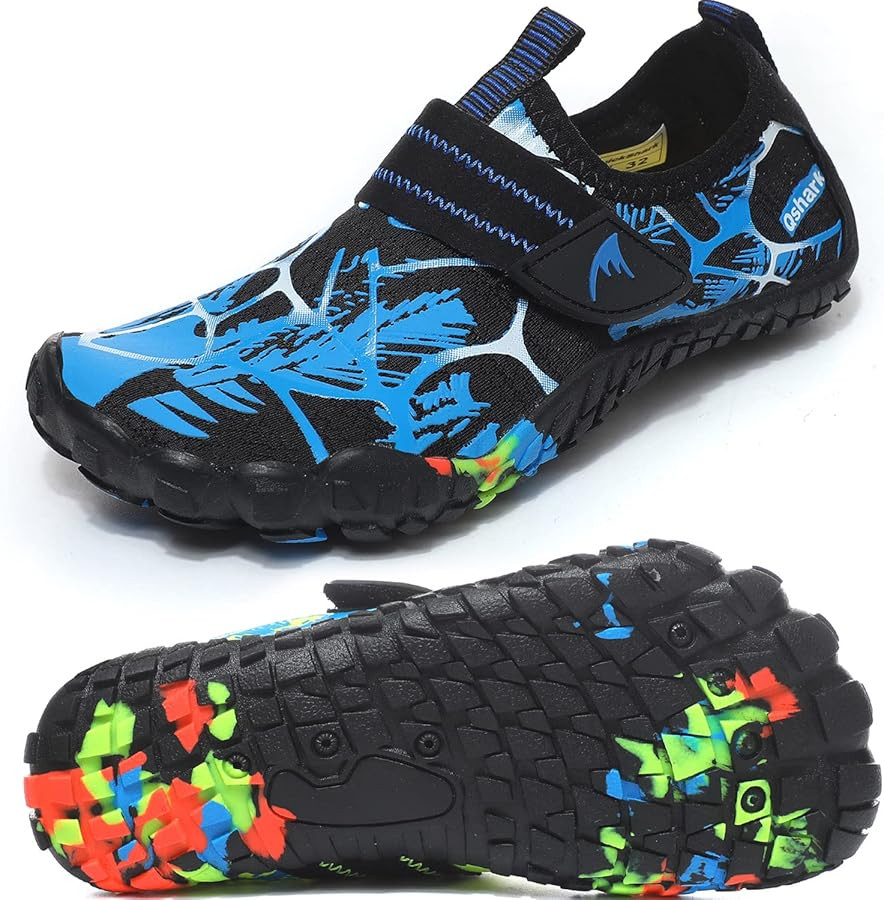 Quickshark Kids Water Shoes Boys Girls Barefoot Aqua Socks Outdoor Indoor Quick Dry Sandals Light... | Amazon (US)