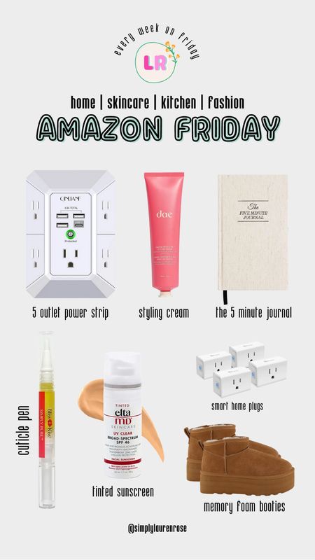 Amazon Friday Finds!

Amazon. Hair. Electronics. Home. Elta MD. Plugs. Oil. Nail. Boots. Booties. Dupe. Sale.

#LTKsalealert #LTKunder50
