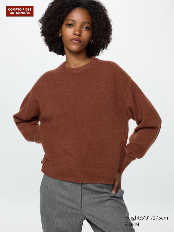 100% Cashmere Crew Neck Jumper | UNIQLO (UK)