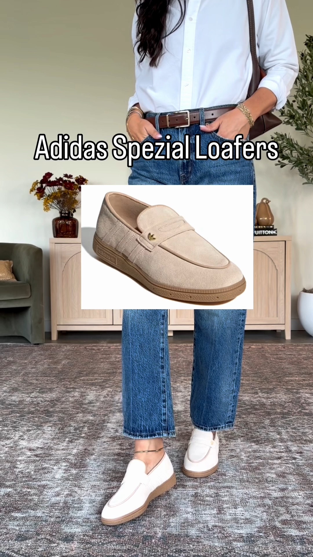 @Pistola Denim size 26 (size down) 
Classic button down - sized up to a medium 
@adidas  - they run very tts
Color- magic beige/magic beige/gum
Sale: 20% off with code splash

#LTKU #LTKOver40 #LTKmomlife
