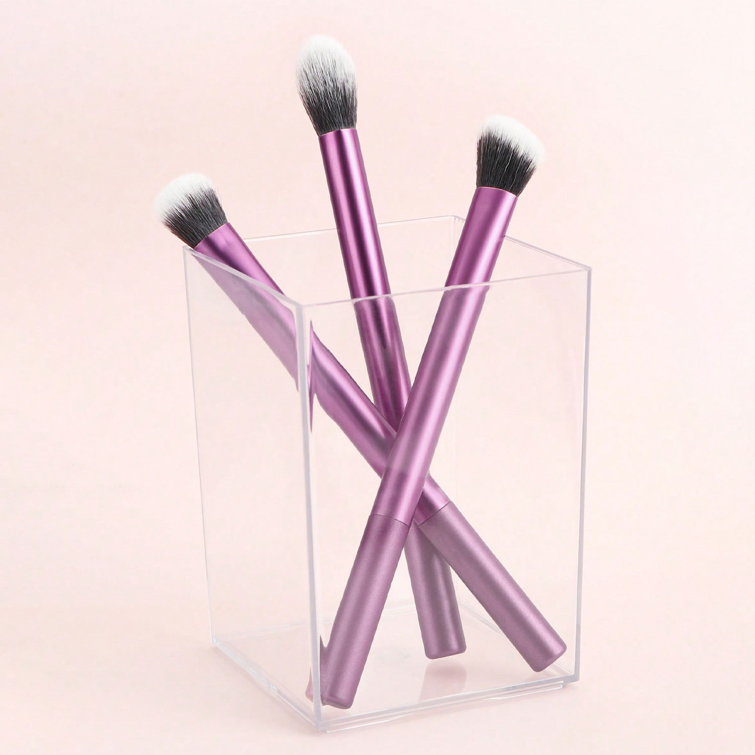 3 Pcs Pincéis de maquiagem roxos | Shopee (BR)