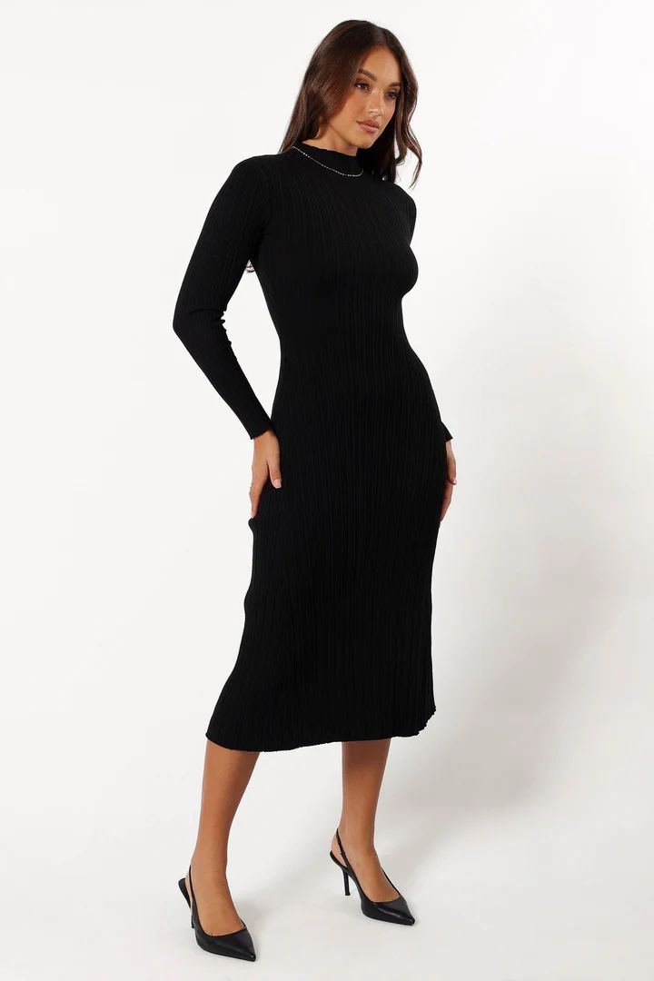 Briar Long Sleeve Dress - Black | Petal & Pup (US)