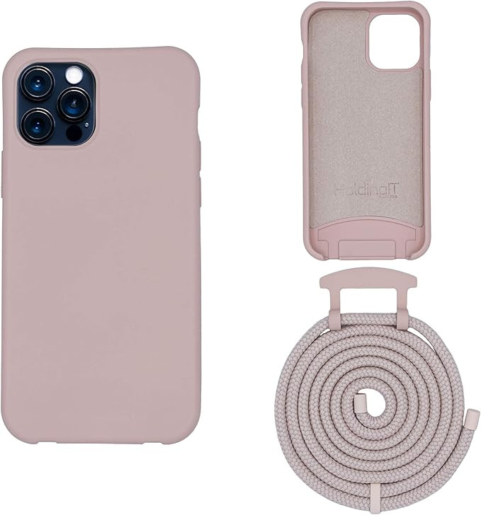 HoldingIT Crossbody Phone Case with Detachable Lanyard Compatible with iPhone 11 Pro Max, 2-in-1 ... | Amazon (US)