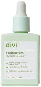 Divi Scalp Serum for Thinning Hair Clinically Tested, Non-Greasy Formula with Amino Acids, Caffei... | Amazon (US)
