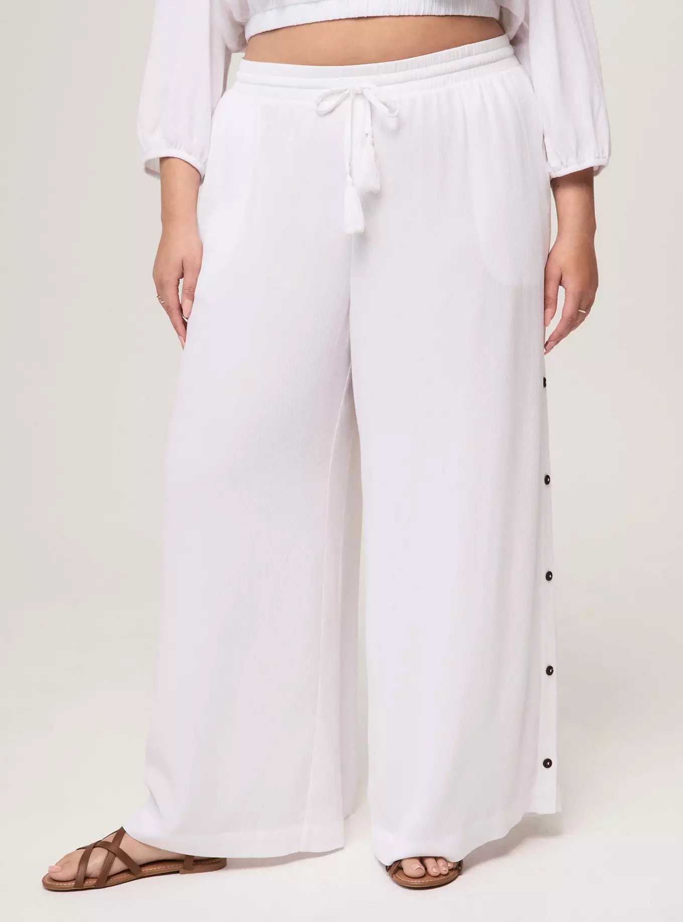 Festi Button Side Pant | Torrid (US & Canada)