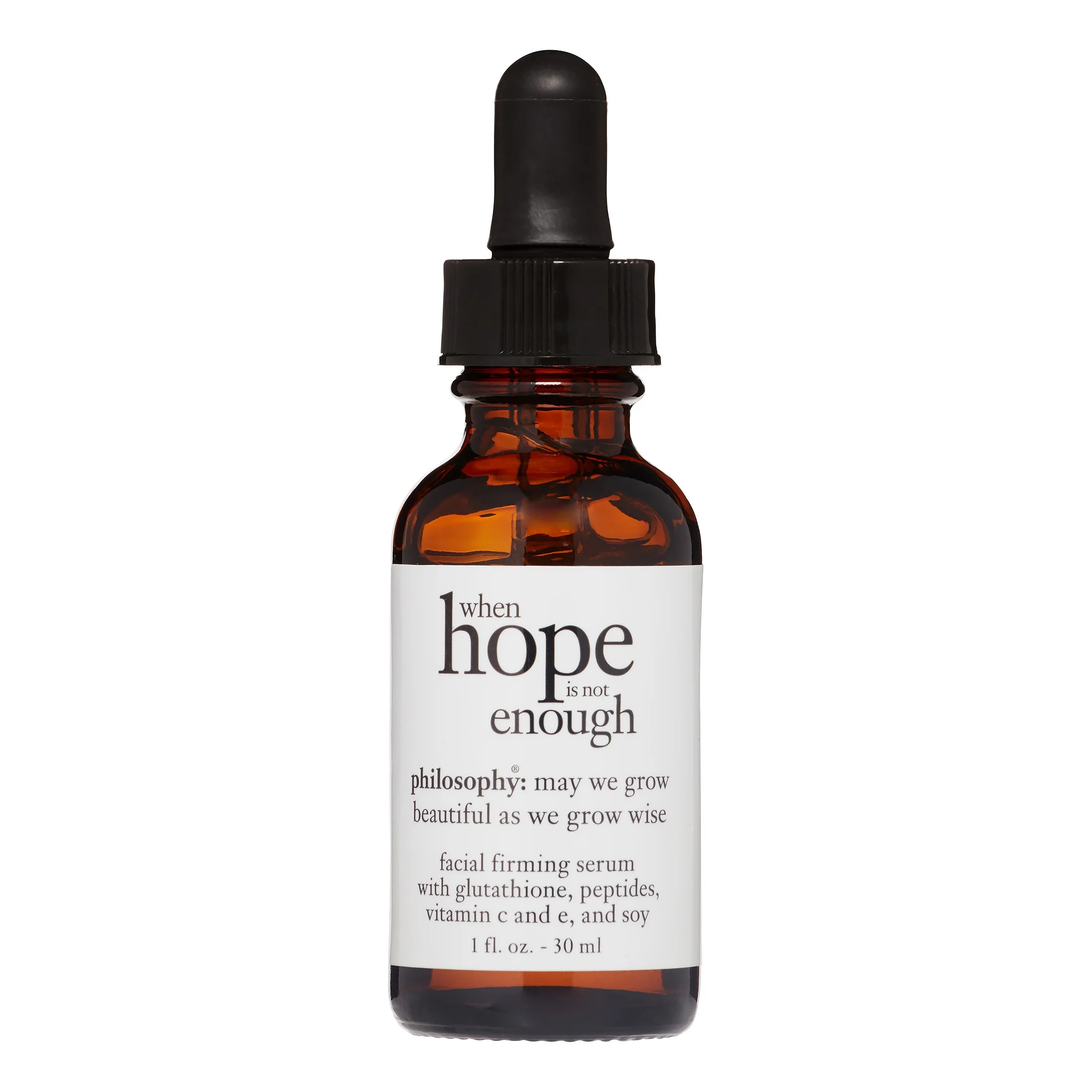 Philosophy When Hope is Not Enough Facial Firming Serum, 1 Oz | Walmart (US)