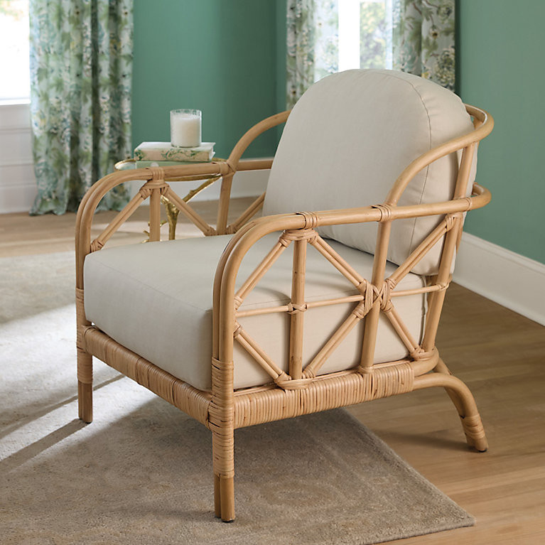 Hayward Rattan Chair | Ballard Designs, Inc.