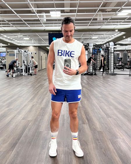 Bringing some retro vibes to the gym. BIKE is known for their jockstraps but they have so much more!

#BIKE #gymgear #retro

#LTKfitness #LTKActive #LTKmens