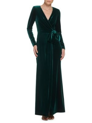 Wrap Velvet Gown | Saks Fifth Avenue OFF 5TH