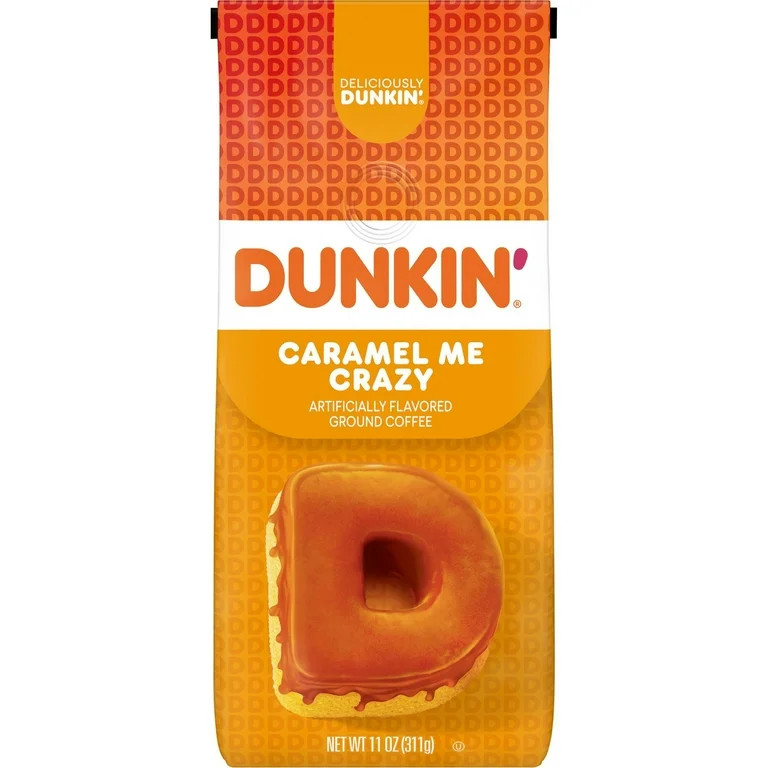 Dunkin’ Caramel Me Crazy Ground Coffee, 11 oz | Walmart (US)