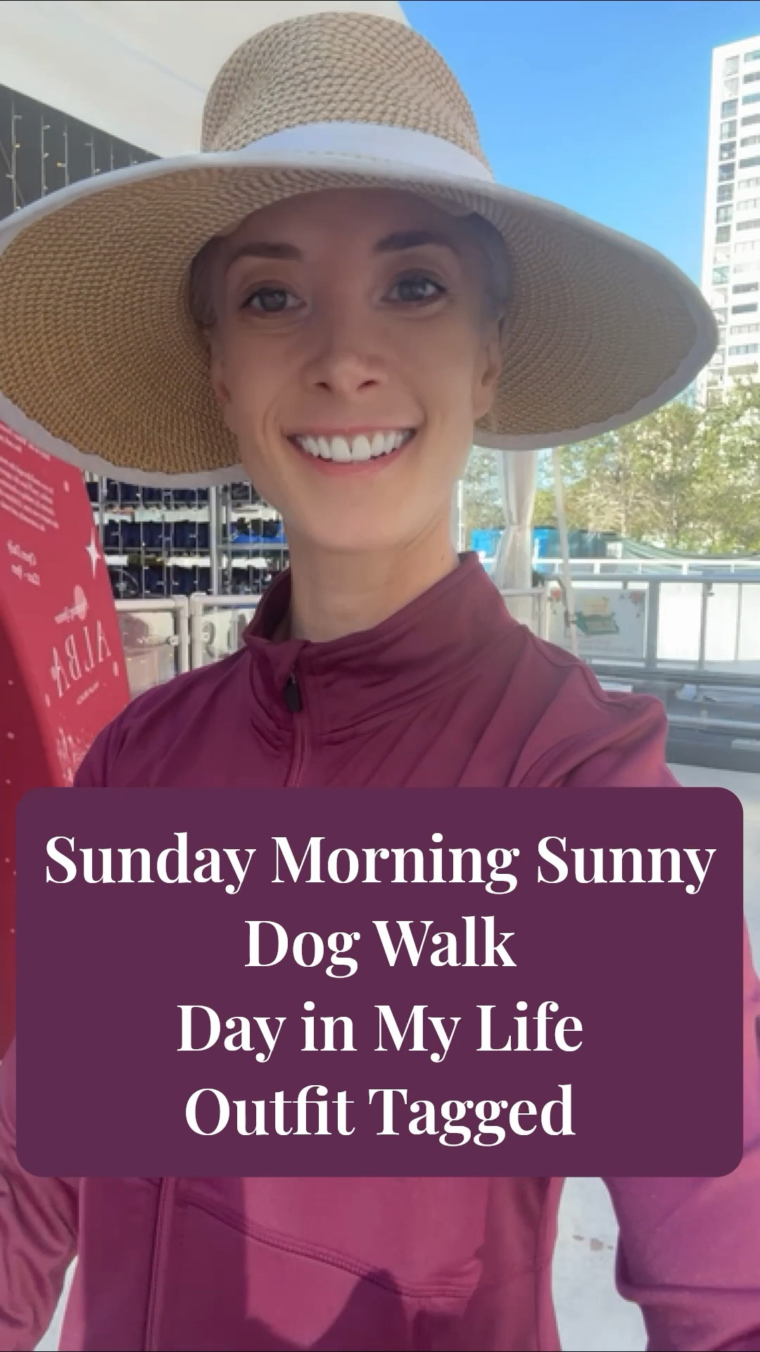Sunday Morning Sunny Dog Walk
Day in My Life— Outfit Tagged! 
Eric Javits UPF 50 sun hat and cropped jacket w thumb holes. Fitness activewear for women

#LTKStyleTip #LTKdayinmylife #LTKfitnessgoals