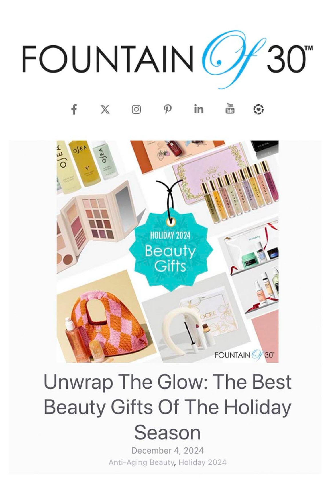Our Beauty Gift Guide is out! We have ideas for skincare enthusiasts to makeup lovers. Or even for yourself. 

#LTKHoliday #LTKBeauty #LTKGiftGuide