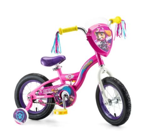 Paw Patrol Skye Kids Bike for Girls, 12 inch Wheels, Ages 2-4, Magenta Pink

Includes training wheels!

#LTKfamily #LTKkids #LTKfitness