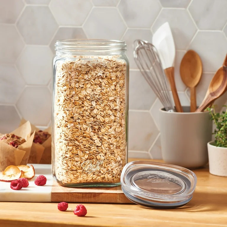 Ball® Stack & Store Half-Gallon Jar (9.9 Cup/79 oz.), Glass Storage Jar - Walmart.com | Walmart (US)