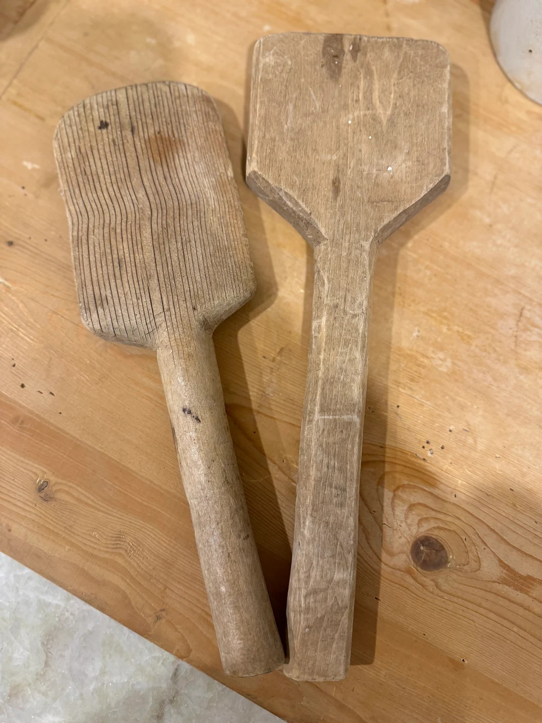 Two Primitive Kitchenware Farmhouse Decor French Country Kitchen Decor Primitive Laddles 2 - Etsy | Etsy (US)