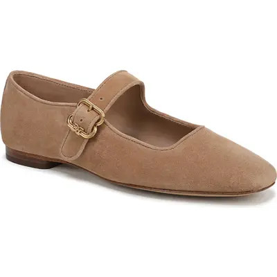 Sam Edelman Michaela Mary Jane Flat in Black Patent at Nordstrom, Size 10.5 | Nordstrom