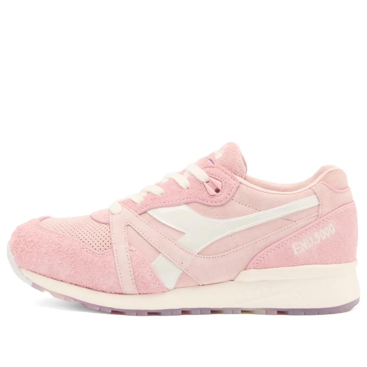 END. x Diadora N9000 Sneaker in Pink, Size UK 12 | END. Clothing