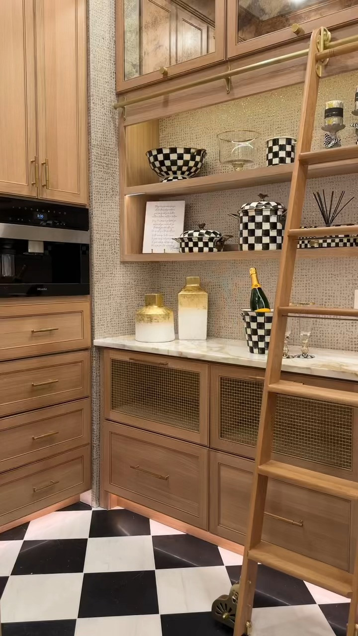 Pantry details with MacKenzie Childs 

#LTKHome