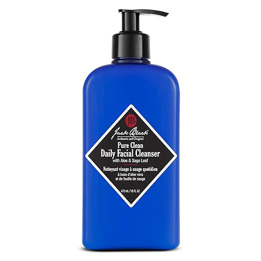 Jack Black Pure Clean Daily Facial Cleanser for Men - Mens Face Wash, Jack Black Face Wash Men's,... | Amazon (US)