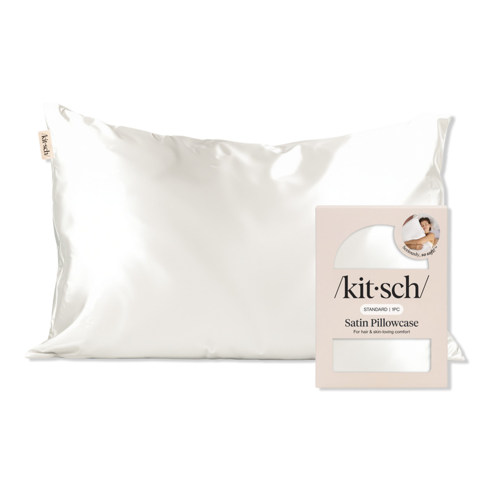 Kitsch Satin Pillowcase - Ivory | Ulta