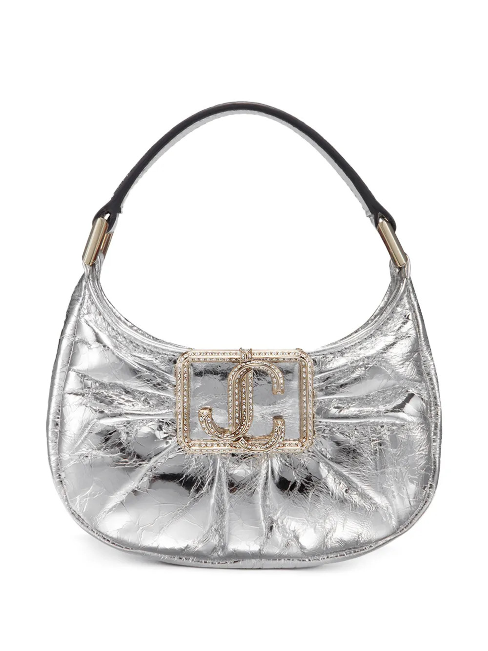 Jimmy Choo Mini Edie Tote Bag | Silver | FARFETCH | Farfetch Global