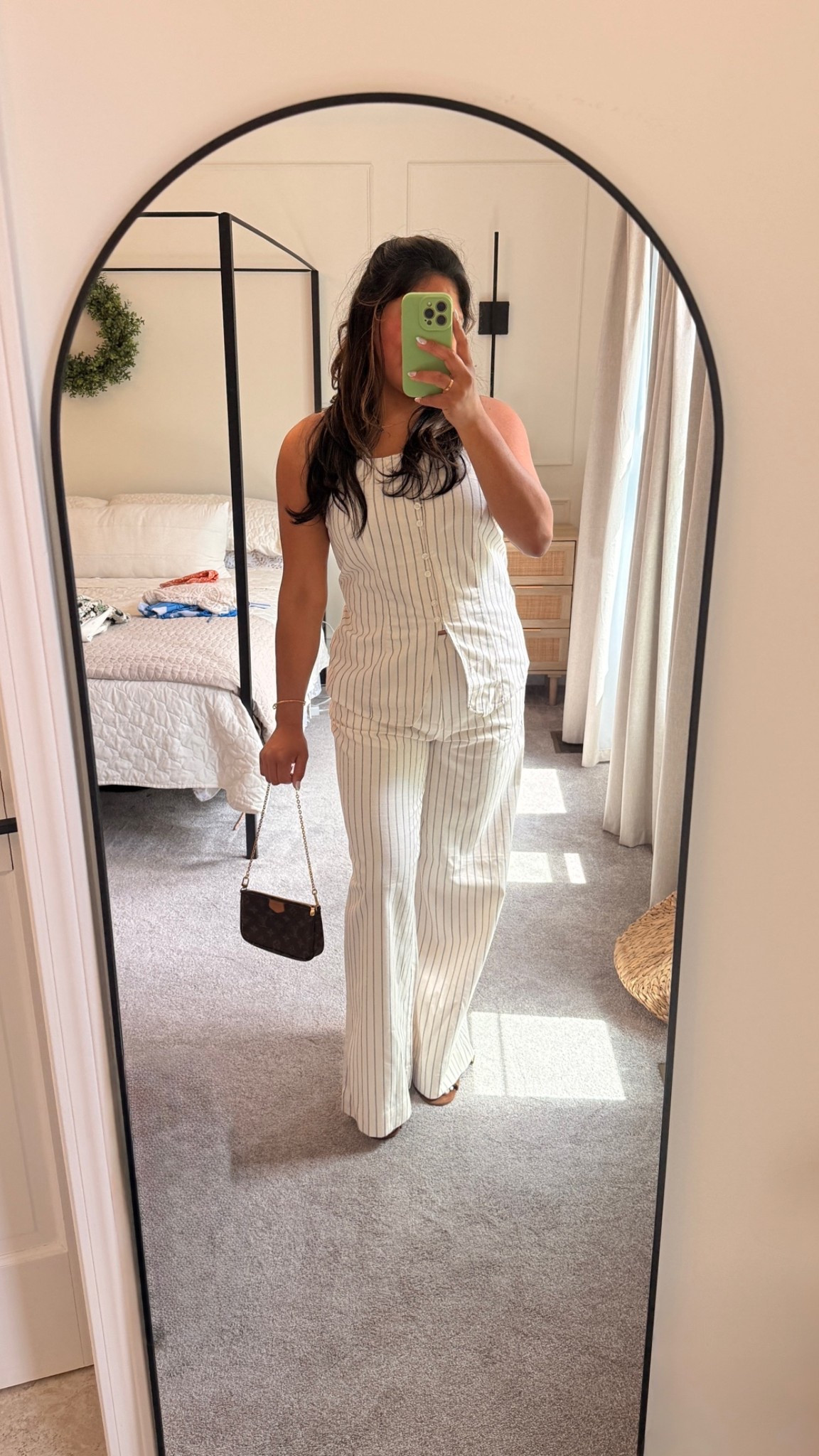 Summer night out or office day — this outfit works for both. It’s cute, comfy, and so easy to dress up or down. ✨

#LTKootd #LTKMidsize #LTKWorkwear