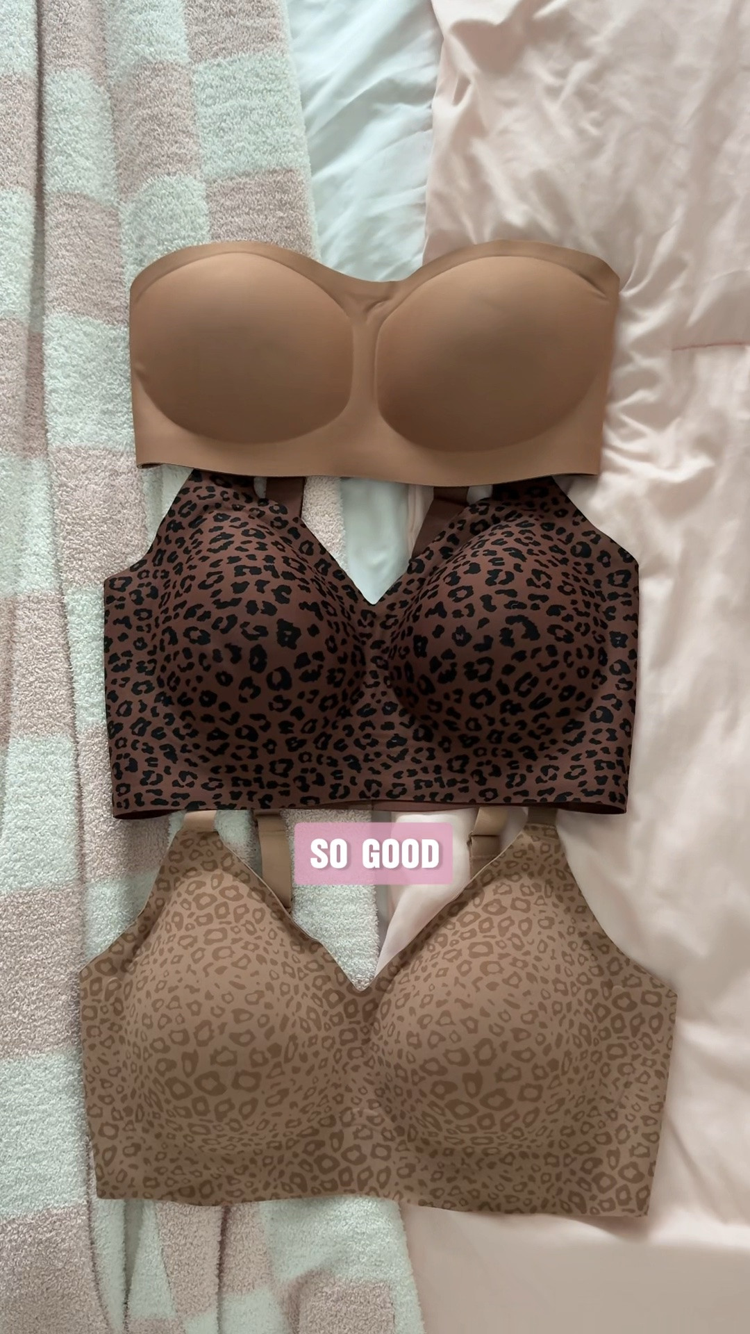 go to bras. seamless, so soft, comfy, stretchy and comes in different colors.

#LTKSaleAlert #LTKMidsize #LTKPlusSize