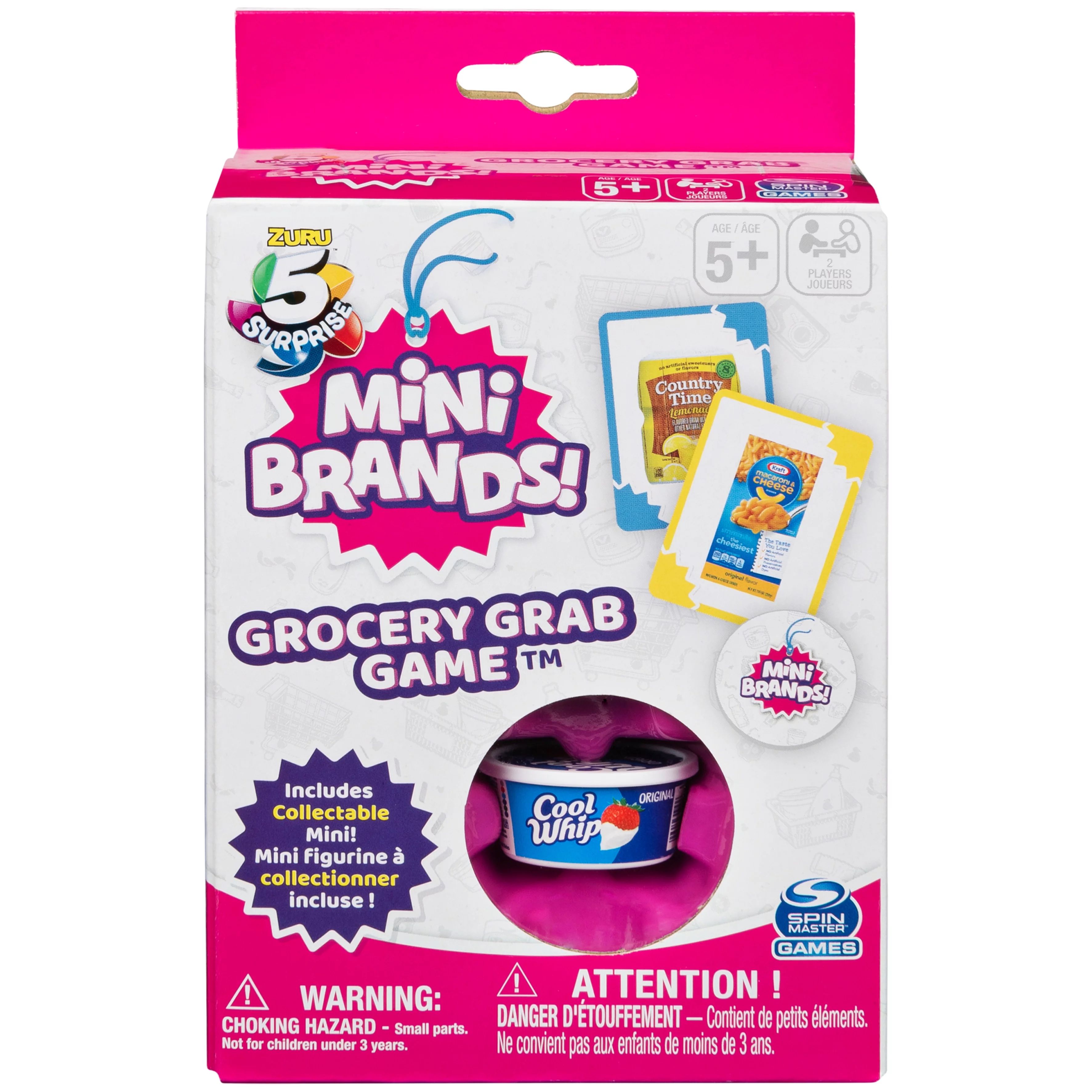 Mini Brands, Collectable Grocery Grab Card Game, Kids Aged 5 and up - Walmart.com | Walmart (US)