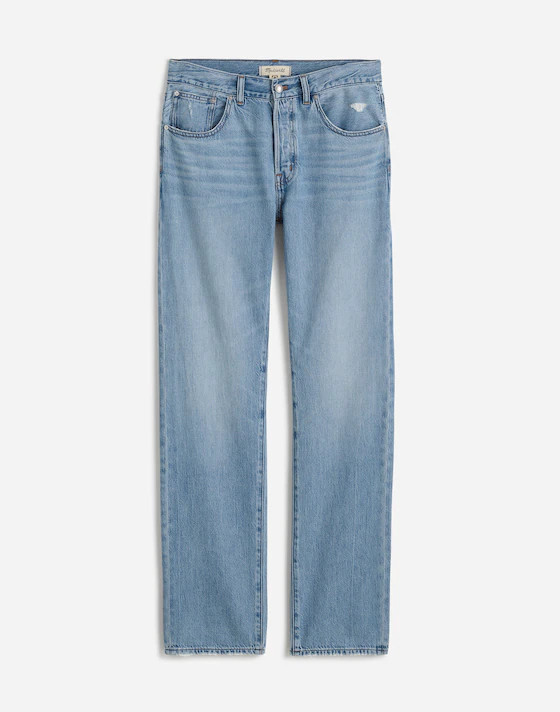 The Dean Easy Straight Jean in Northridge Wash: Airy Denim Edition | Madewell | Madewell
