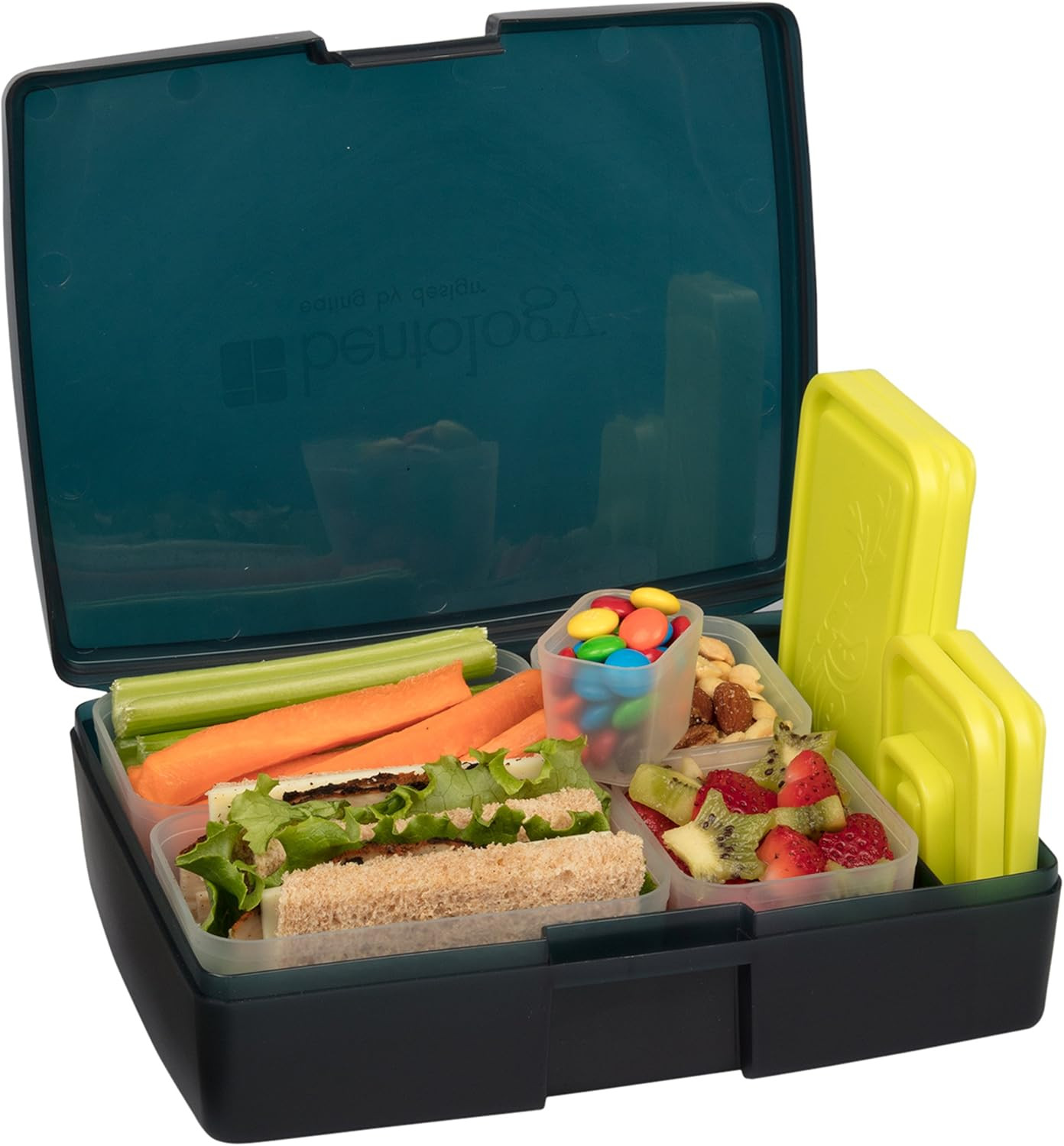 Bentology Bento Lunch Box with 5 Removable Containers – Includes Measurements for Portion Contr... | Amazon (US)