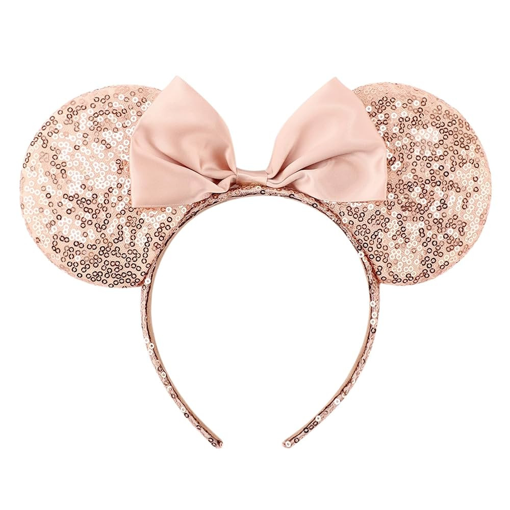 DRESHOW Mouse Ears Bow Headbands Glitter Party Decoration Cosplay Costume for Women | Amazon (UK)